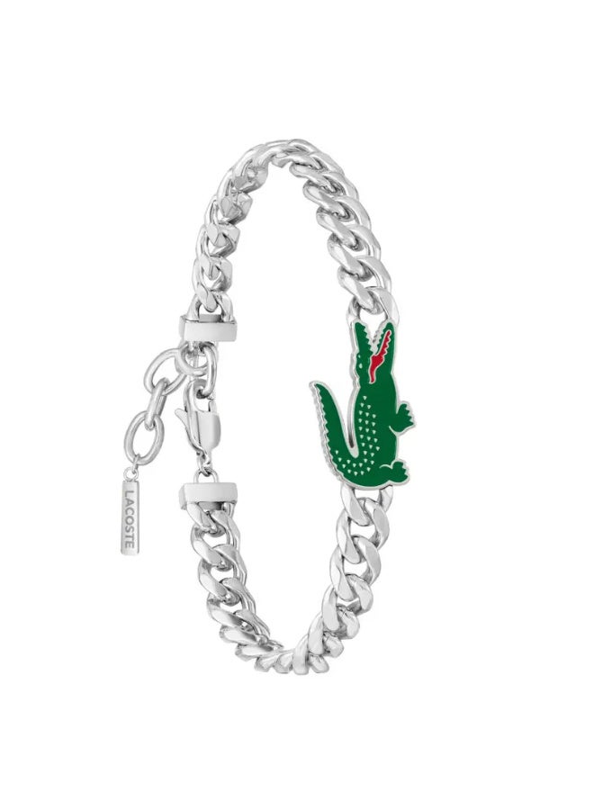 Lacoste Men's Arthor Jewelry Stainless Steel Adjustable Bracelet Fashionable For an Everyday Look - Image 3